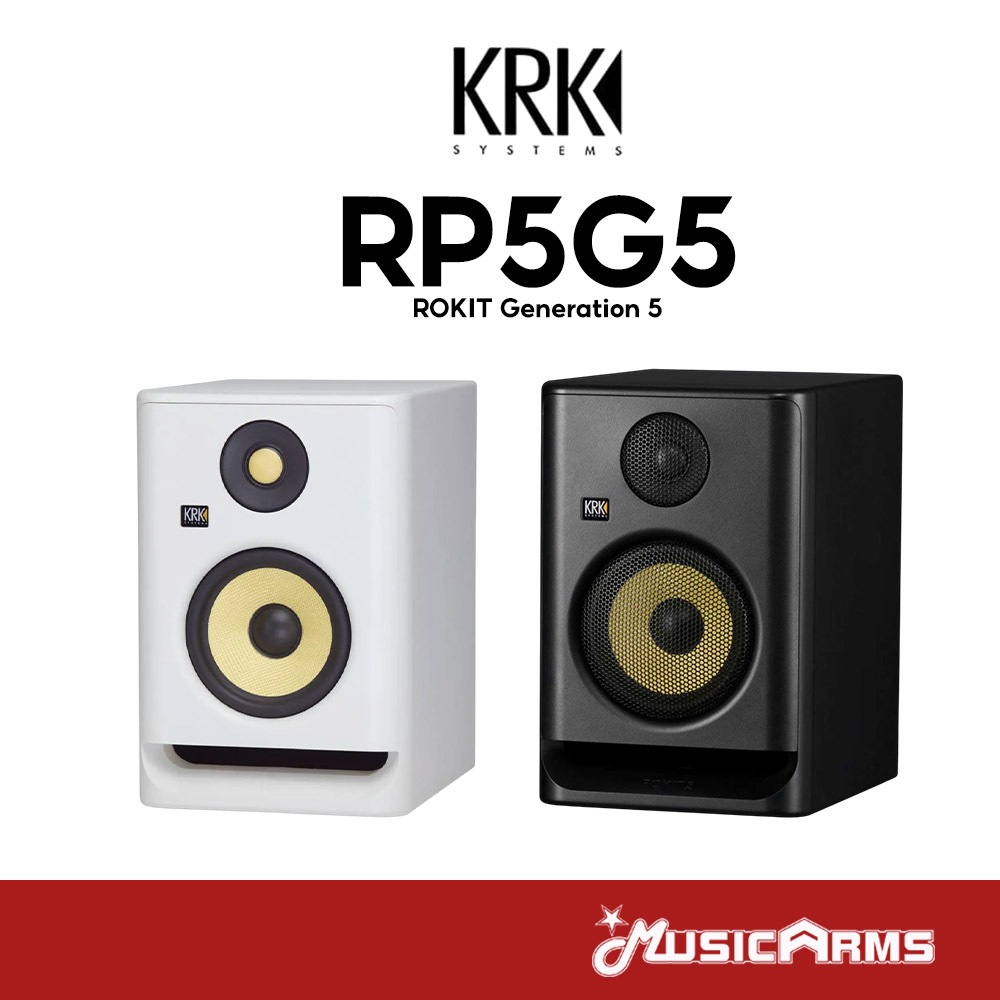 KRK RP5 Rokit 5 Gen5 ลำโพงมอนิเตอร์ Studio Monitor รับประกันศูนย์ Music Arms