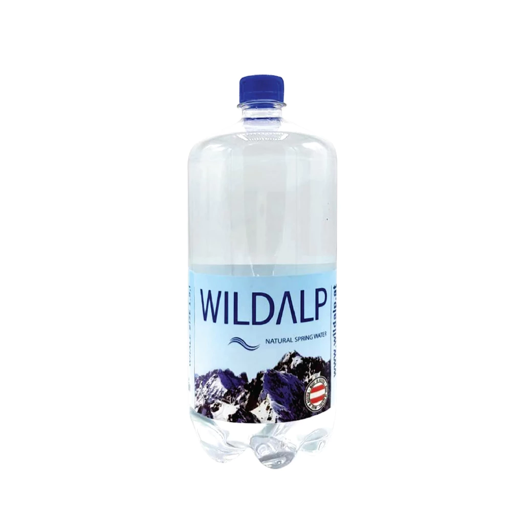 “WILDALP” (ไวลด์แอลป์) น้ำบริสุทธิ์จากธรรมชาติ ขนาด 1500 ml ราคาต่อ 1 ขวด