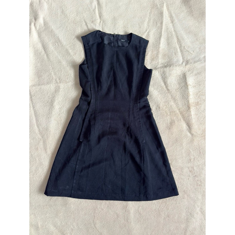 G2000 black dress เดรสสีดำ เรียบร้อย แบรนด์แท้