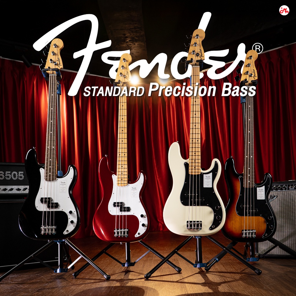 Fender Standard Precision Bass เบสไฟฟ้า รับประกันศูนย์ Music Arms