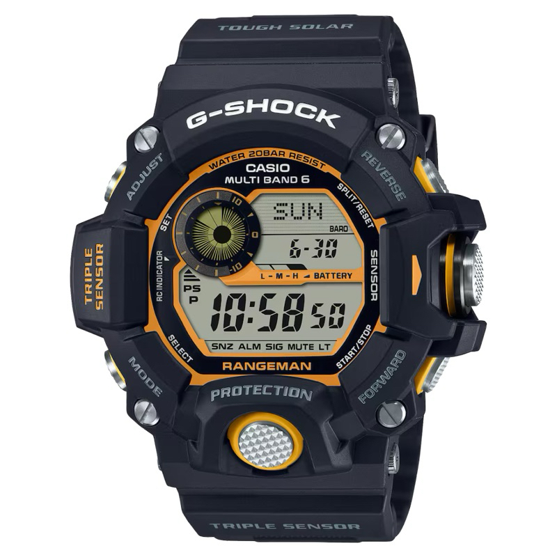 CASIO G-SHOCK GW-9400Y-1, GW-9400Y-1DR, GW-9400Y, GW-9400