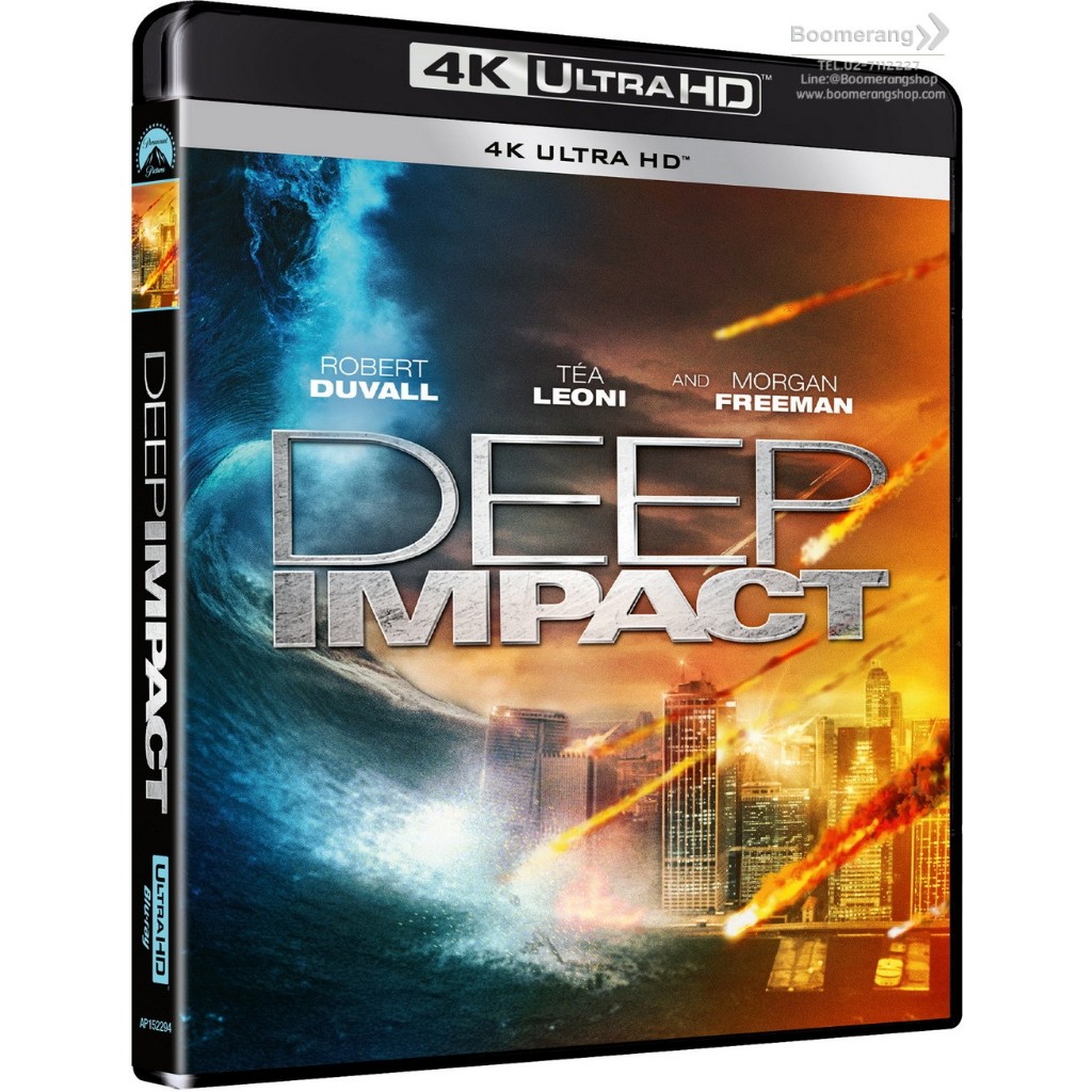 Deep Impact /วันสิ้นโลก ฟ้าถล่มแผ่นดินทลาย (4K Remastered) (4K มีเสียงไทย-มีซับไทย) (ครั้งแรกในรูปแบ