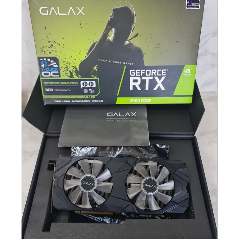 GALAX RTX 2060 SUPER 8GB GDDR6 มือสอง พร้อมส่ง