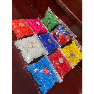 ดอกรักพลาสติก ดอกรักสี พร้อมส่ง ถุงเล็ก 1ถุง มี100ดอก เลือกสีได้ พร้อมส่ง มีรูดอกรักร้อยได้ งานอย่างดี คุณภาพสีสด