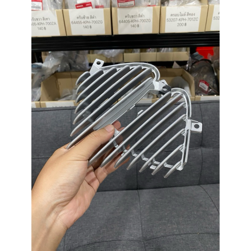 ครีบระบายอากาศเวฟ125i/S ไฟเลี้ยวบังลม 3สี ทอง/เทา/ดำเงา แท้เบิกศูนย์ - รูปที่ 5