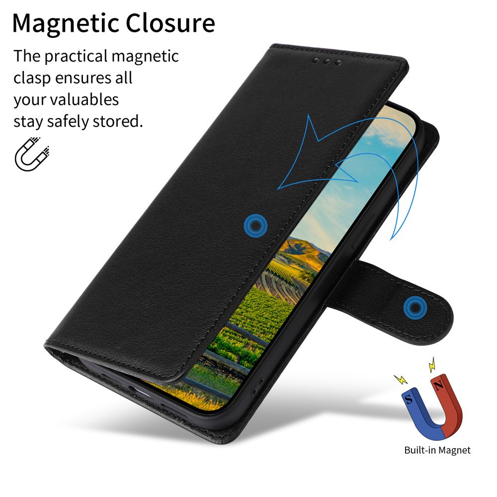 เคสฝาพับ BOSS ล็อค สำหรับ Redmi A5 A3 14C 13C 12C Redmi10 10A 10C Redmi9 9A 9C Note9s/Note9Pro Note10/10Pro Note14 Pro +