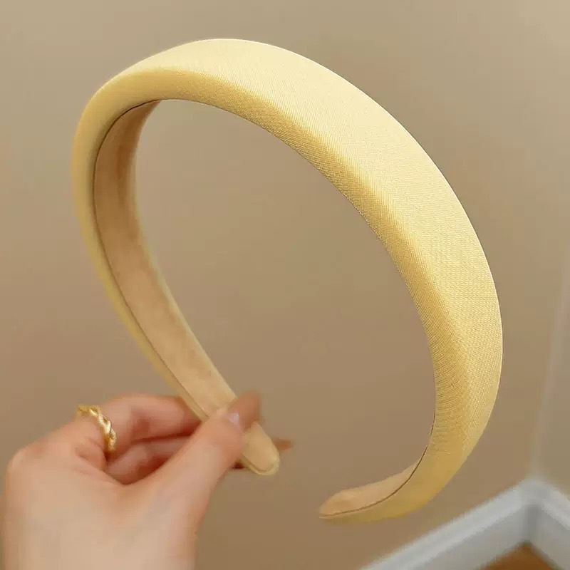 Cicishop(Y499) ที่คาดผมสีเหลือง ลวดลายน่ารักสดใส มีหลายแบบ ใส่แมทช์ได้หลายลุคหลายสไตล์ - รูปที่ 6