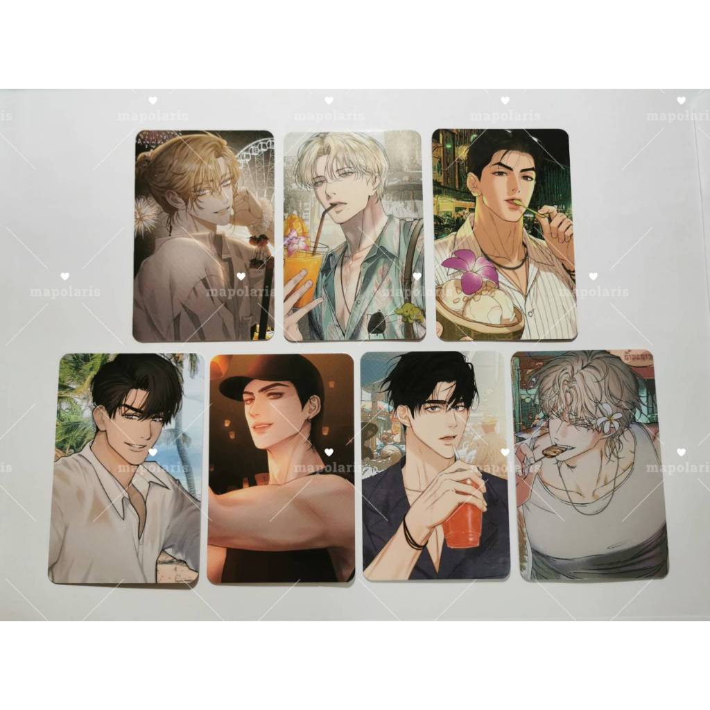 (พร้อมส่ง)​ ครบเซ็ต 7 ใบ Boomtoon in Thailand : Travel Photo Card การ์ดเที่ยวไทย บูมตูน