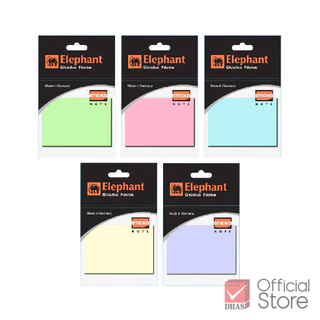 Elephant กระดาษโน๊ต กระดาษโน๊ตมีกาว 2x3 นิ้ว จำนวน 80 แผ่น/แพ็ค