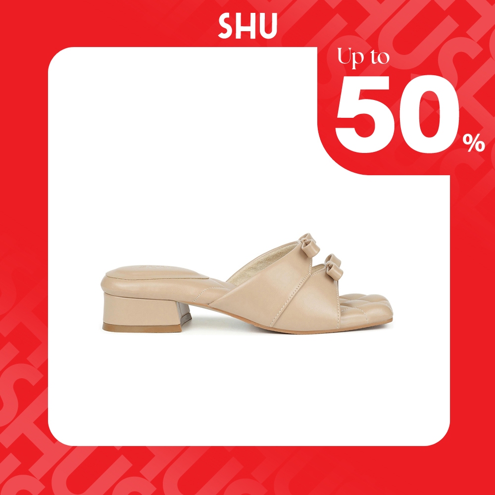 SHU PETITE BOW PALETTE SOFT 1" SANDALS รองเท้าส่นสูง
