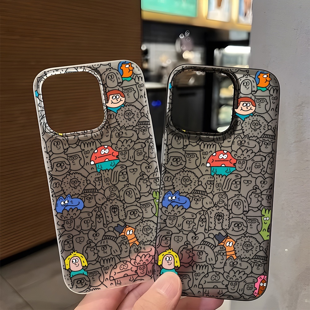 🚚COD🚚 เคสทรศัพท์ For iPhone17 16 11 13 15 Pro Max Case iPhone 11 12 13 14 15 Pro Max 14 15 Plus เคสใสไอโฟน เคส เนื้อแมท - รูปที่ 3