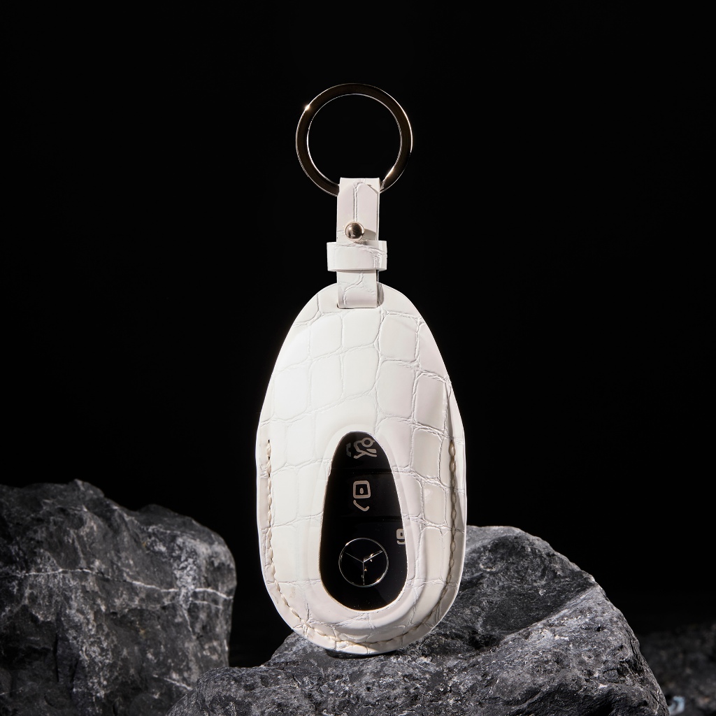 เคสกุญแจรถยนต์ Mercedes Benz ปี 2023+ ซองกุญแจรถยนต์ หนังวัวแท้ CHAK