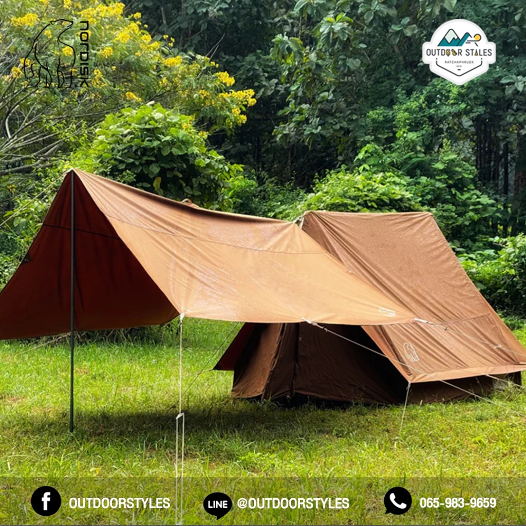 Nordisk Vimur 5.6 Tent Chocolate Brown