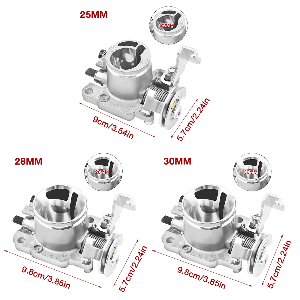 Car's part เรือนลิ้นเร่ง เรือน ใส่แมพเดิม ปาก for WAVE110i,Dream SUPERCU 2011-2018 25M/28M