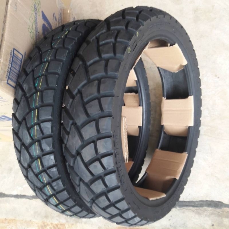 ยางวิ่งทางเรียบทางลาดยาง (หน้า-หลัง ยี่ห้อ Deli Tire) สำหรับ CRF , KLX , WR155 ขายเป็นคู่ ราคา ถูกที่สุด ดีลบีเคเค แกลเลอรีภาพที่ 7