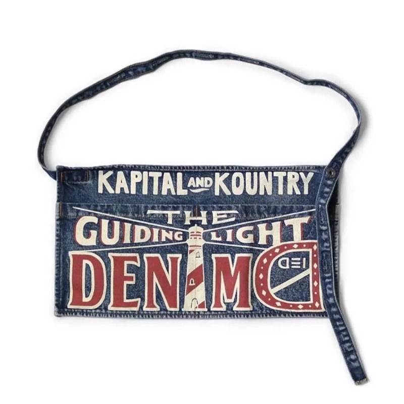 NEW !!!Kapital Canvas Short Apron