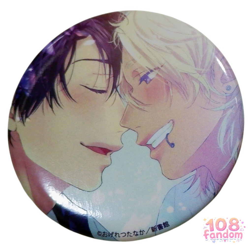 [YAOI] 🇯🇵💯 เข็มกลัด Neon Sign Amber - Ogeretsu Tanaka Dear+ 20th Anniversary Can Badge