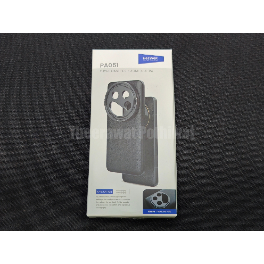 [มือสอง] Neewer PA051 เคสสีดําสําหรับ Xiaomi 14 Ultra พร้อมอะแดปเตอร์ 17 มม./67 มม.
