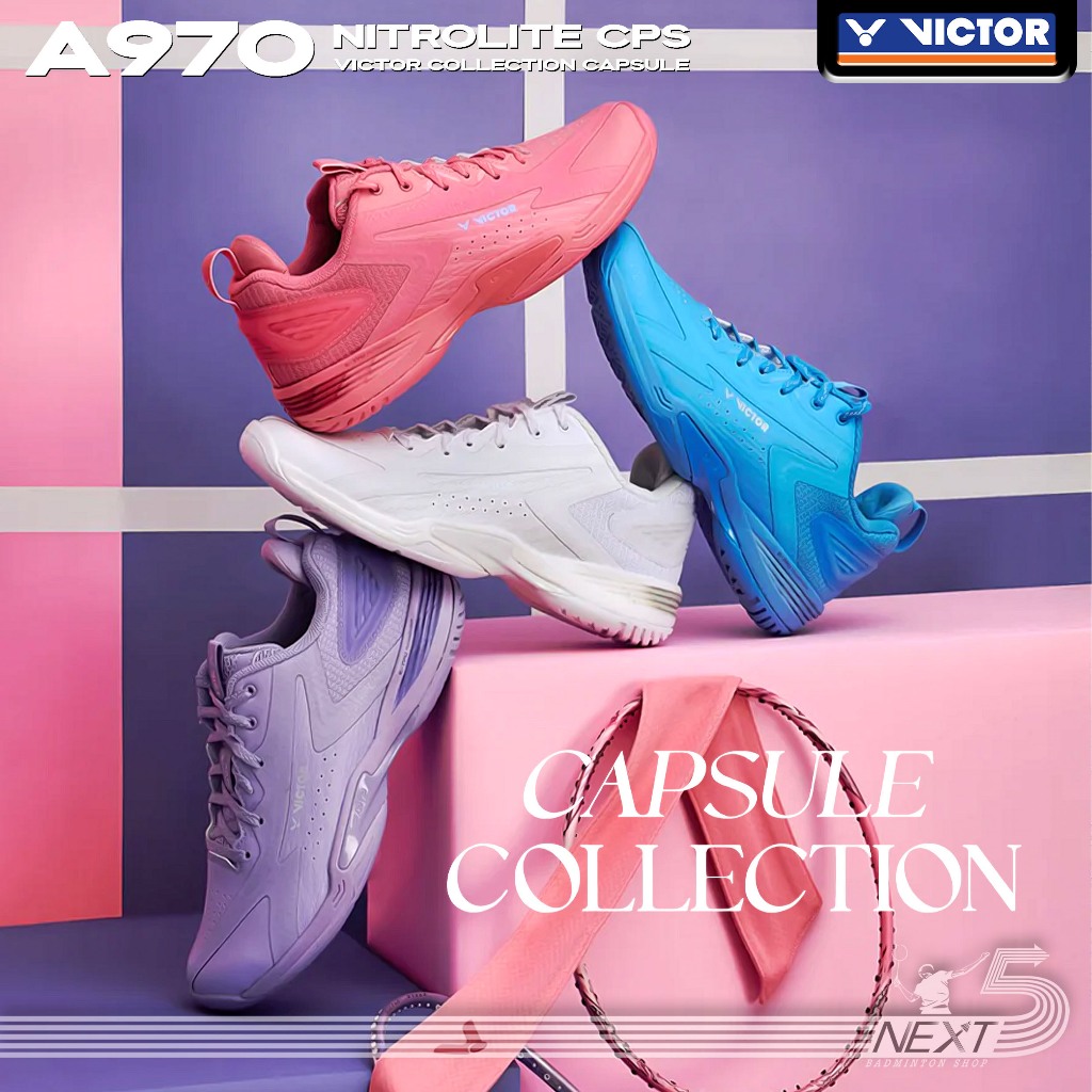 VICTOR COLLECTION CAPSULE รองเท้ากีฬาแบดมินตัน รุ่น A970 NITROLITE CPS