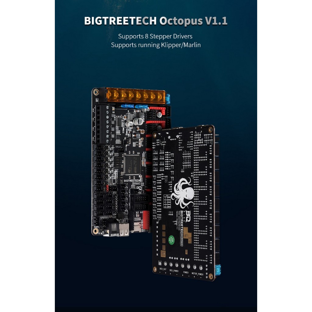 BIGTREETECH Octopus V1.1 Motherboard 32Bit Control Board 3D Printer VS SKR V1.4 Turbo For Voron 2