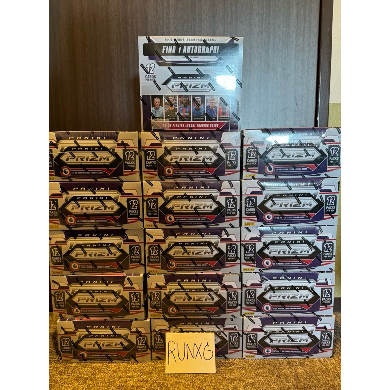 🚨พร้อมส่ง🚨 2024-25 Panini Prizm Premier League Soccer Trading Card Hobby Box