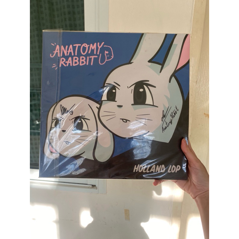 แผ่นเสียง Anatomy  rabbit อัลบั้มแรกพร้อมลายเซ็น