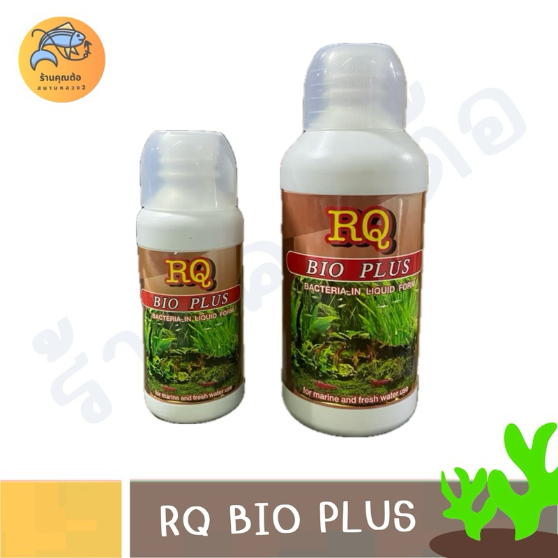 RQ BIO PLUS อาร์คิวไบโอพลัส แบคทีเรียย่อยสลายของเสีย ทำให้น้ำใสสะอาด