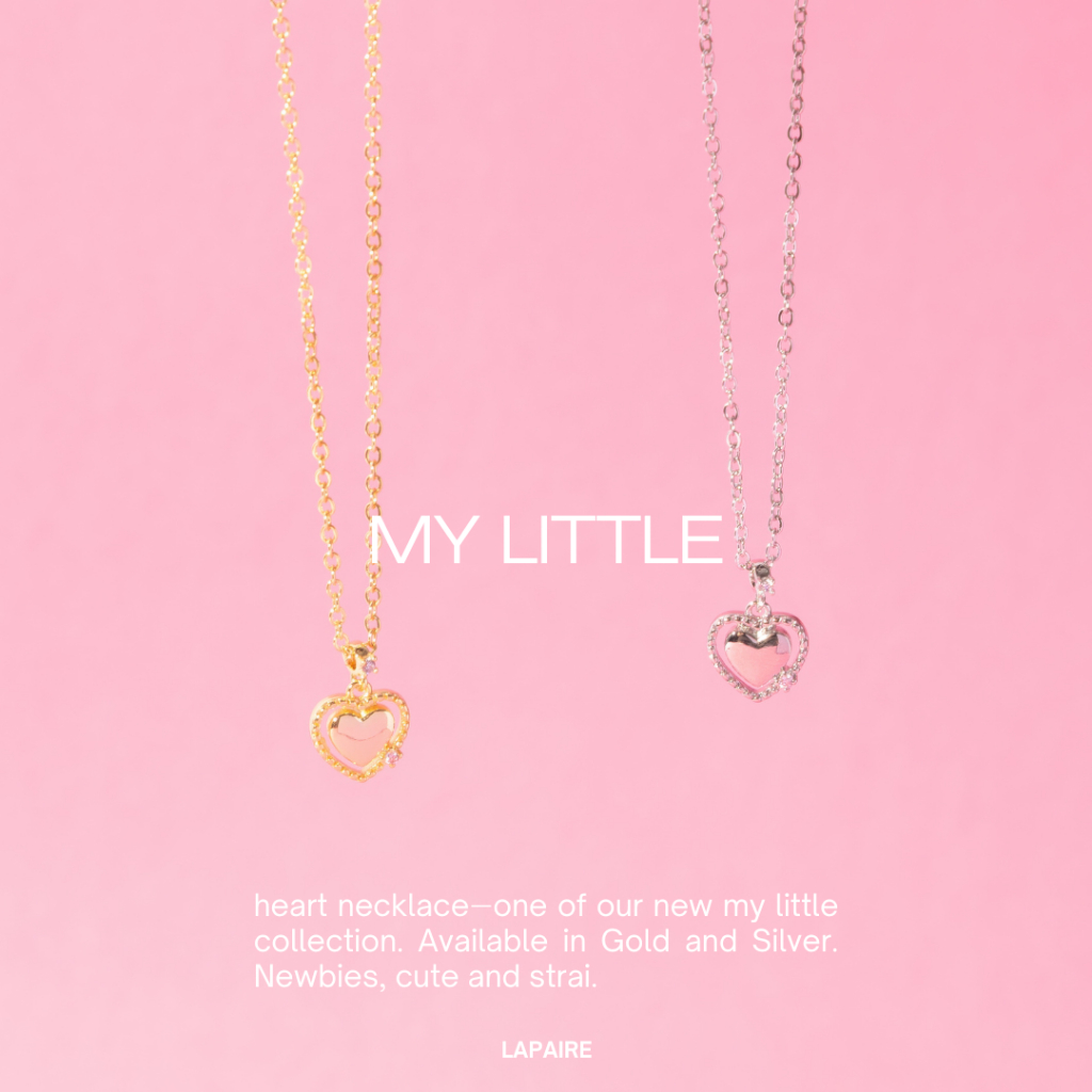 Lapaire l My Little Heart necklace สร้อยคอ