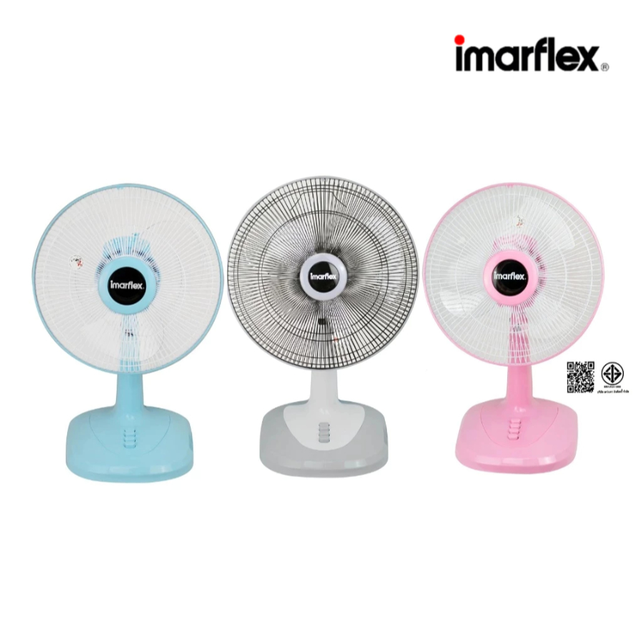 IMARFLEX  พัดลม ตั้งโต๊ะ 12 นิ้ว IF-S12