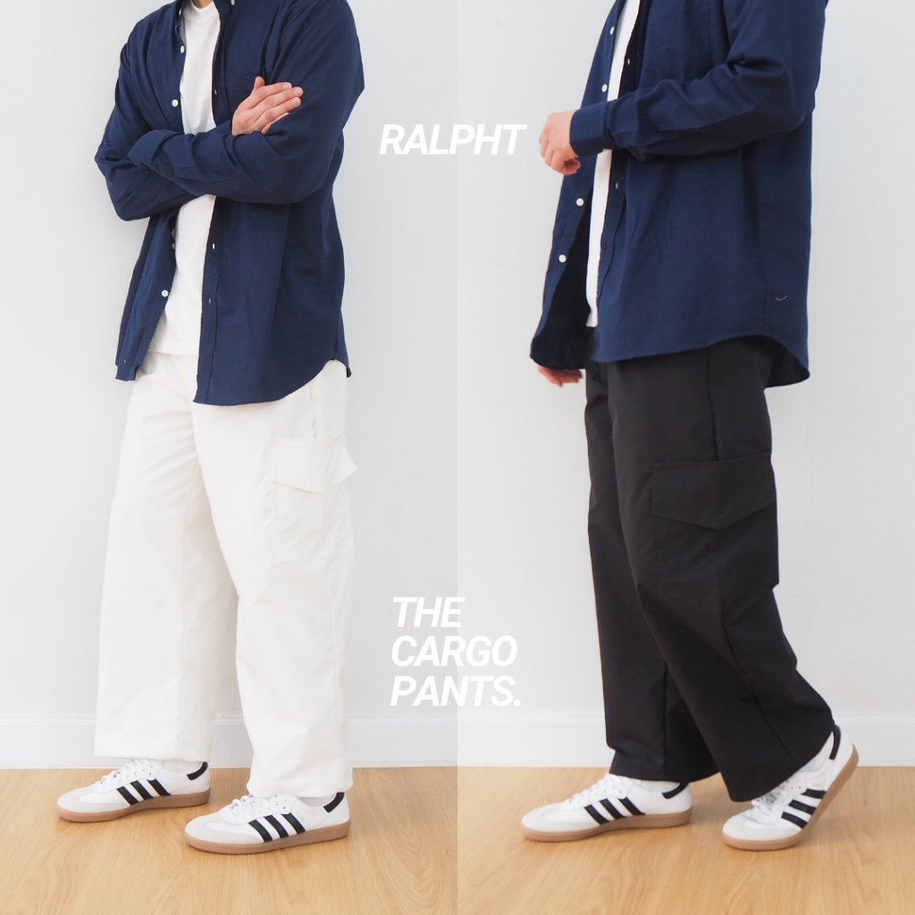 กางเกงคาร์โก้ผู้ชาย THE CARGO กางเกงขายาวผู้ชาย - RALPH T OFFICIAL กางเกงผู้ชาย