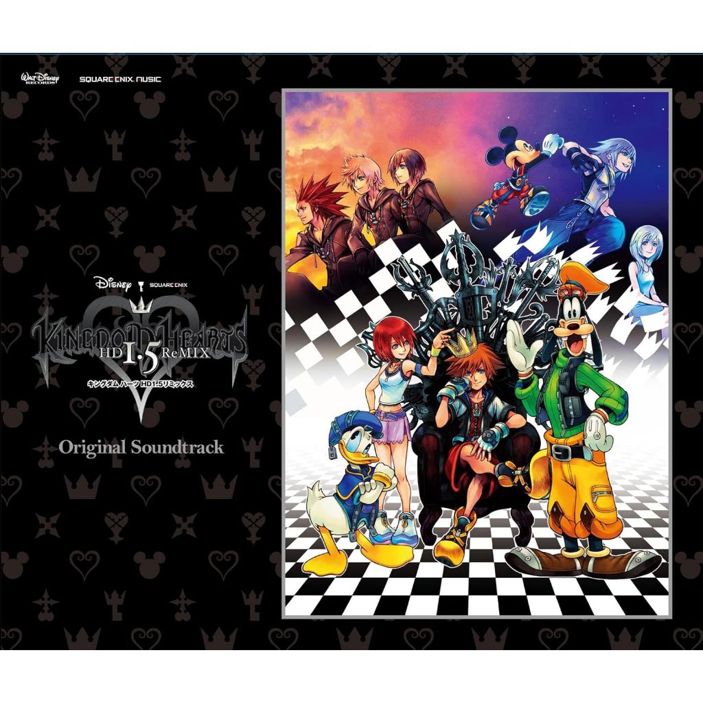 ซีดีเพลงเกมเพลงประกอบต้นฉบับ Kingdom Hearts HD 1.5 Remix
