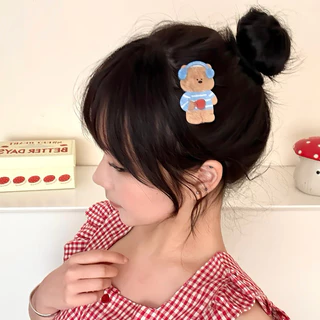 Cute 352 กิ๊บติดผม กิ๊บหนีบผมสัตว์น้อย ตัวใหญ่ 2 ชิ้น / แพ็ค