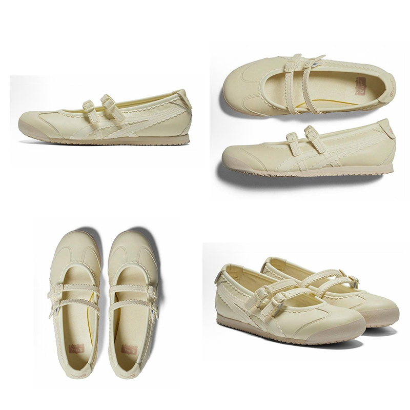 ของแท้ Onitsuka Tiger MEXICO 66 TGRS 1182A660-020/ 1183C379-002 รองเท้าลำลองสำหรับชายหญิง