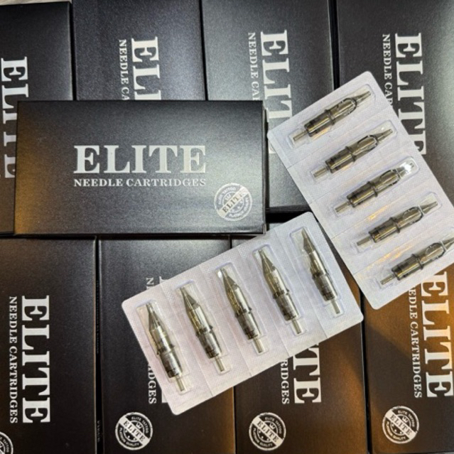 เข็มสัก Elite กล่องดำ/10ชิ้น/กล่อง