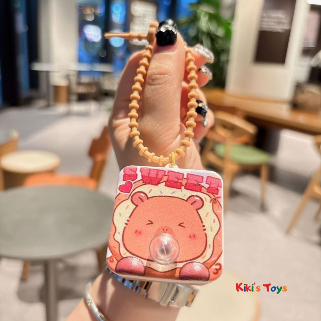 พร้อมส่ง พวงกุญแจซานริโอ พวงกุญแจบีบได้ รูปที่ 7