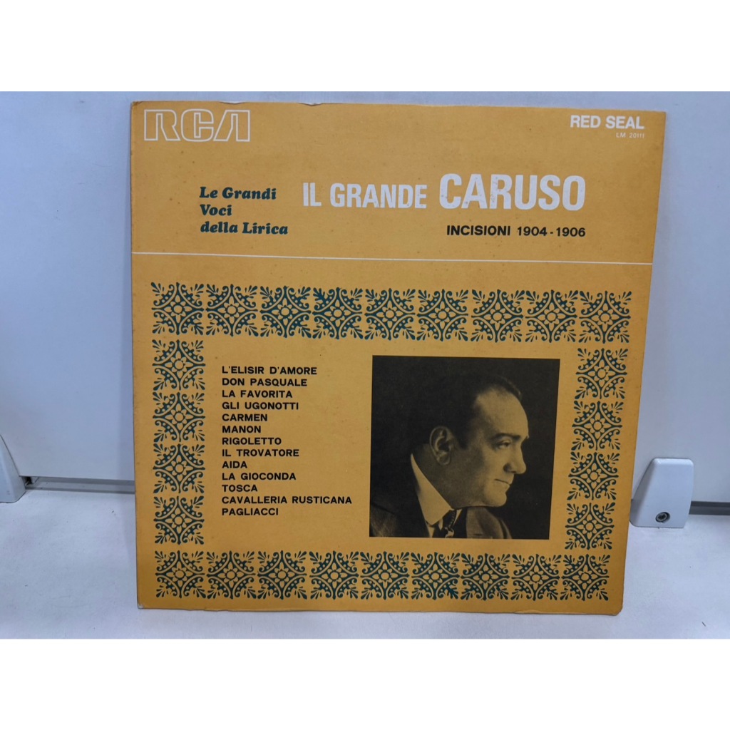 1LP Vinyl Records แผ่นเสียงไวนิล   IL GRANDE CARUSO     (E19B77)