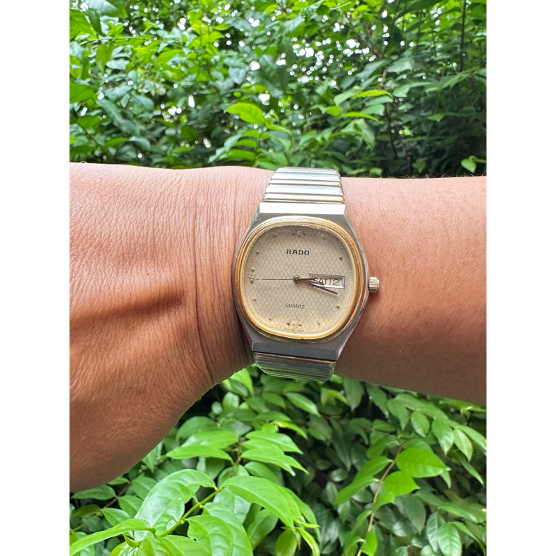 นาฬิกา Rado  Swiss Made ขนาด Boy size   แท้มือสอง พร้อมใช้สภาพดี USED