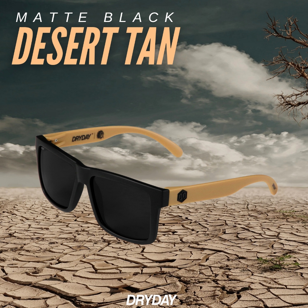 DRYDAY MATTE BLACK - DESERT TAN