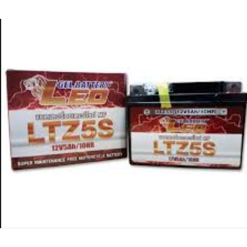 LEO แบตเตอรี่ รุ่น LTZ5S (12V 5AH)