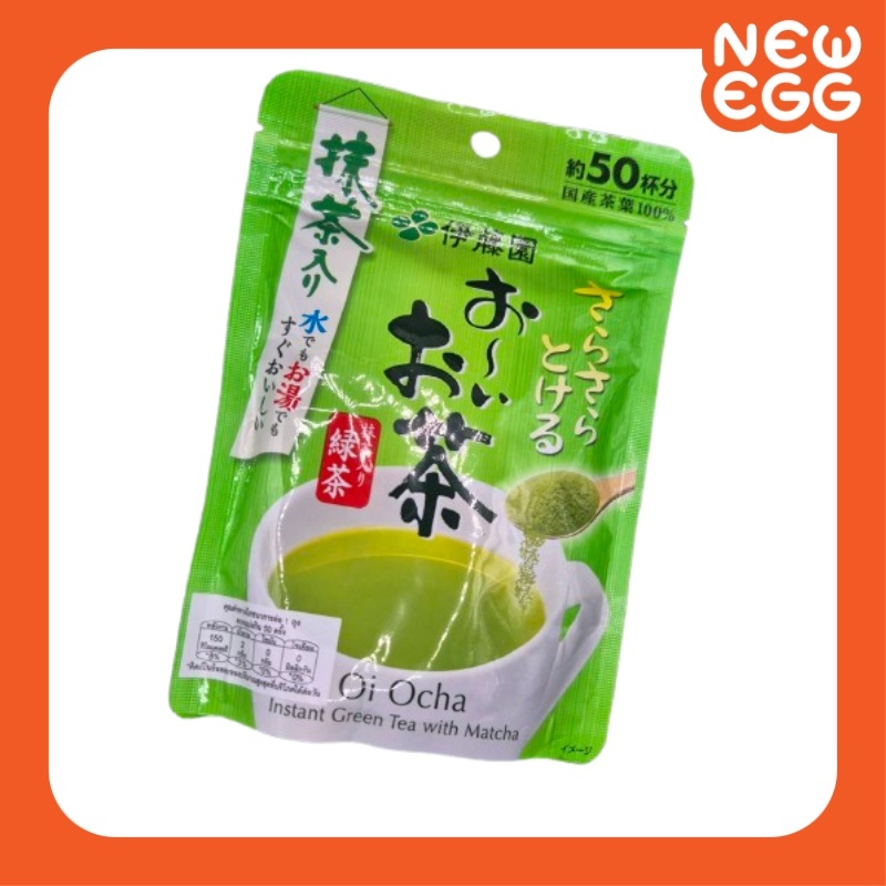 ITOEN อิโตเอ็น Oi Ocha ผงชาเขียว ชาแท้ญี่ปุ่น 100%
