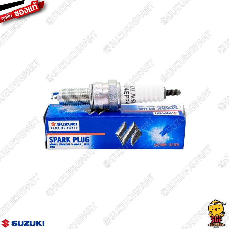 หัวเทียน SPARK PLUG DENSO U24EPR-N9 แท้ Suzuki Raider R 150 Fi / GSX-R150 / GSX-S150