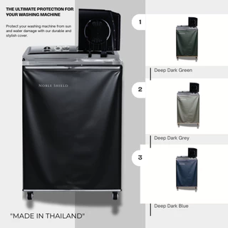 ผ้าคลุมเครื่องซักผ้าถังคู่ NobleShield™ Luxury Washing Machine Cover แบบเปิดด้านหลัง