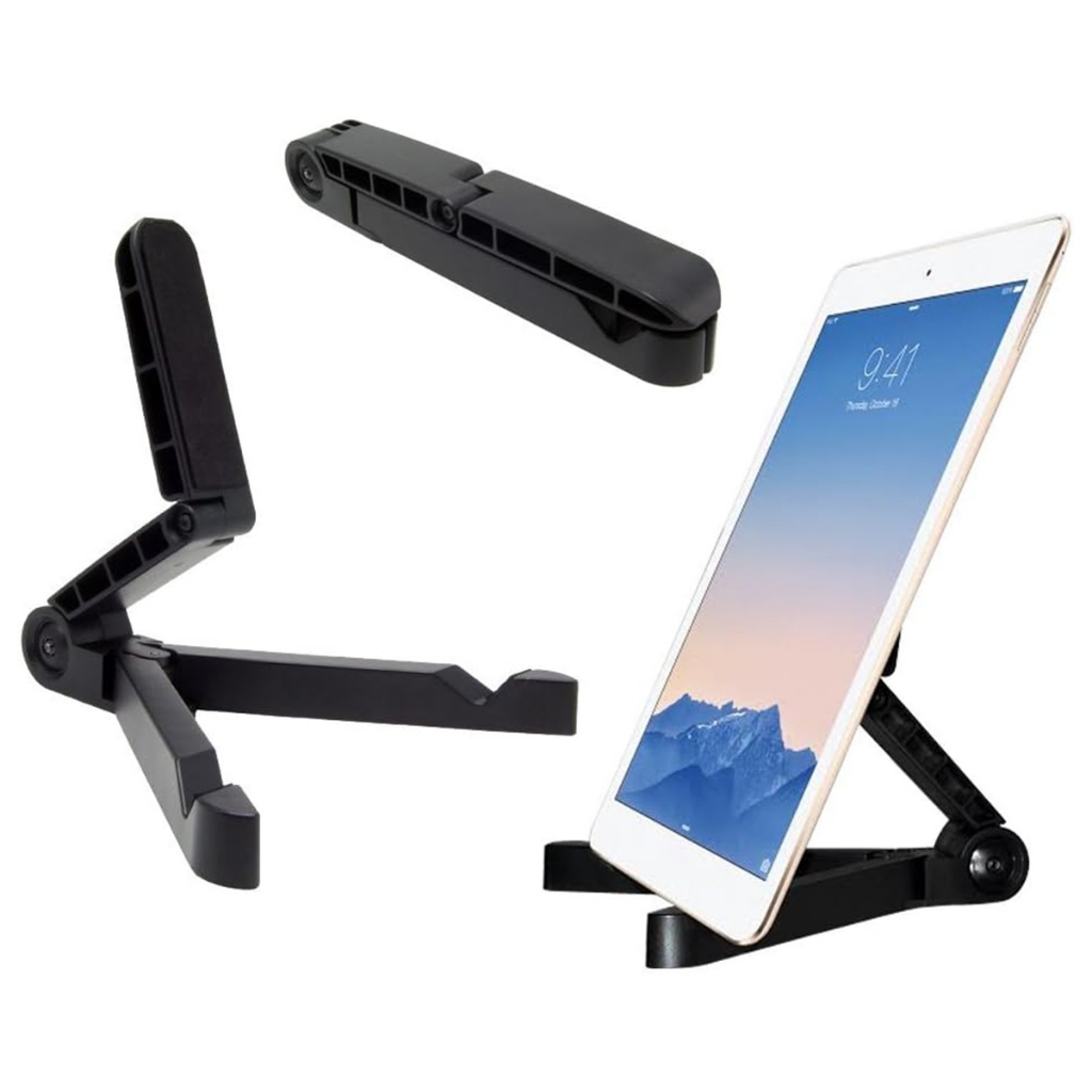 ST2006 tablet stand ที่ตั้ง ขาตั้งพลาสติก แบบพกพา สามารถพับได้ สําหรับแท็บเล็ต ทุกรุ่น