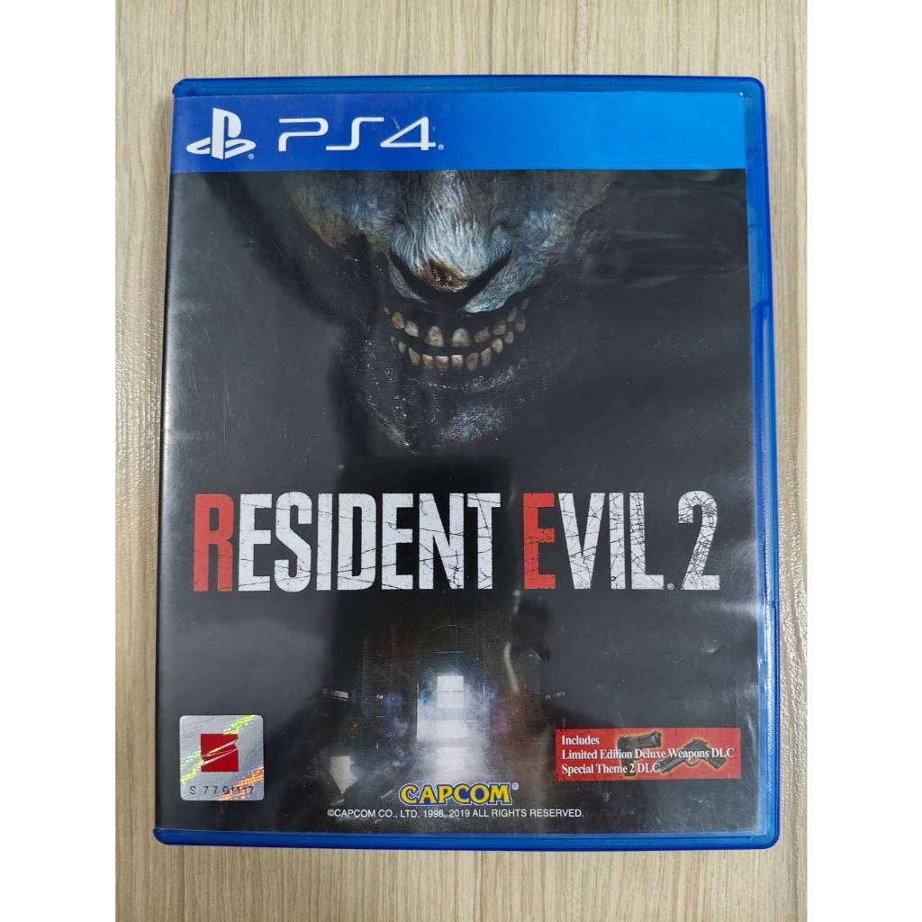 มือสอง PS4 Resident Evil RE 2 Remake (Z3/Asia) Eng อัพเกรด PS5 ฟรี ปกภาษาอังกฤษ ปกมีรอยตามรูป