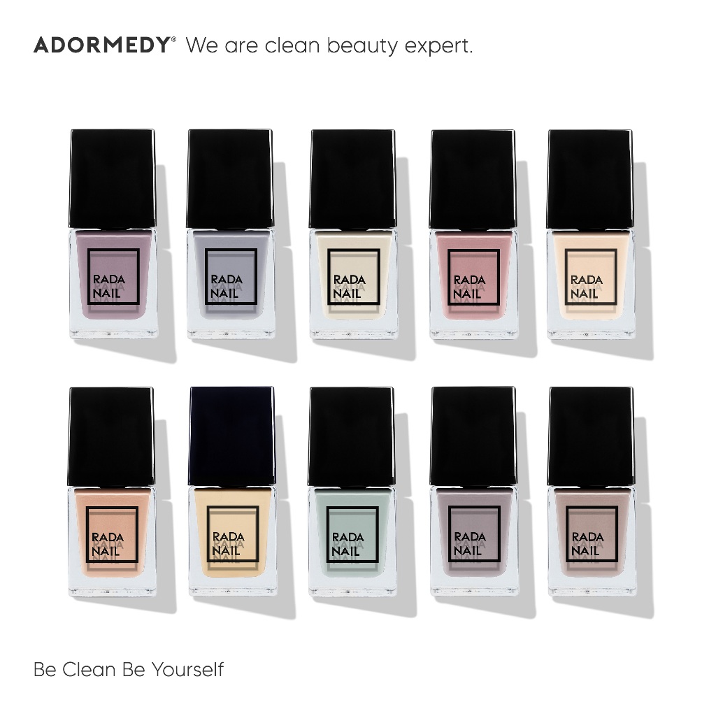 รวมสี Rada Nail ยาทาเล็บ โทนเรียบหรู ดูดี รูปที่ 2