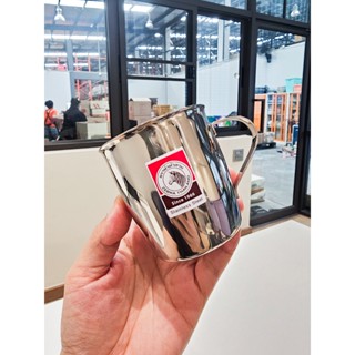 ZEBRA ของแท้ ถ้วยน้ำสเตนเลส มีหูจับ เบอร์ 5 จุ 0.2 ลิตร แก้ว…