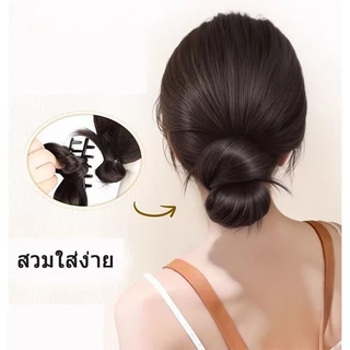 🔥พร้อมส่ง🔥กิ๊บมวยผมลอนยุ่งๆ สไตล์เกาหลี ลอนยุ่งๆ ลอนดังโงะ แฮร์พีชผมลอน กิ๊บมวยผม มวยผมเจ้าสาว