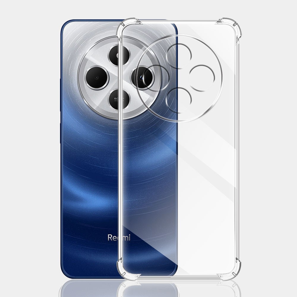 018 เคสกันกระแทกใส สำหรับ Redmi 14C 13C 12C A3 A5 A1 A2Plus 9A 9C 9T 10A 10C Note14 Pro + 4G/5G Note13/Note12/Note11