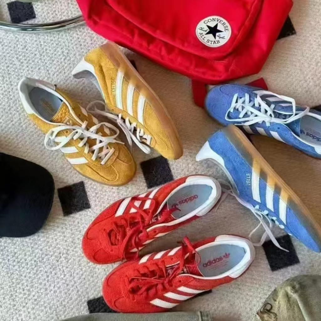 🎉รอพรีออเดอร์/ของแท้ 💯 🎉ADIDAS Originals GAZELLE รองเท้าลำลอง รองเท้าผู้ชายและผู้หญิง HQ9017/IE1051/IE2960/IE7002/IF1807