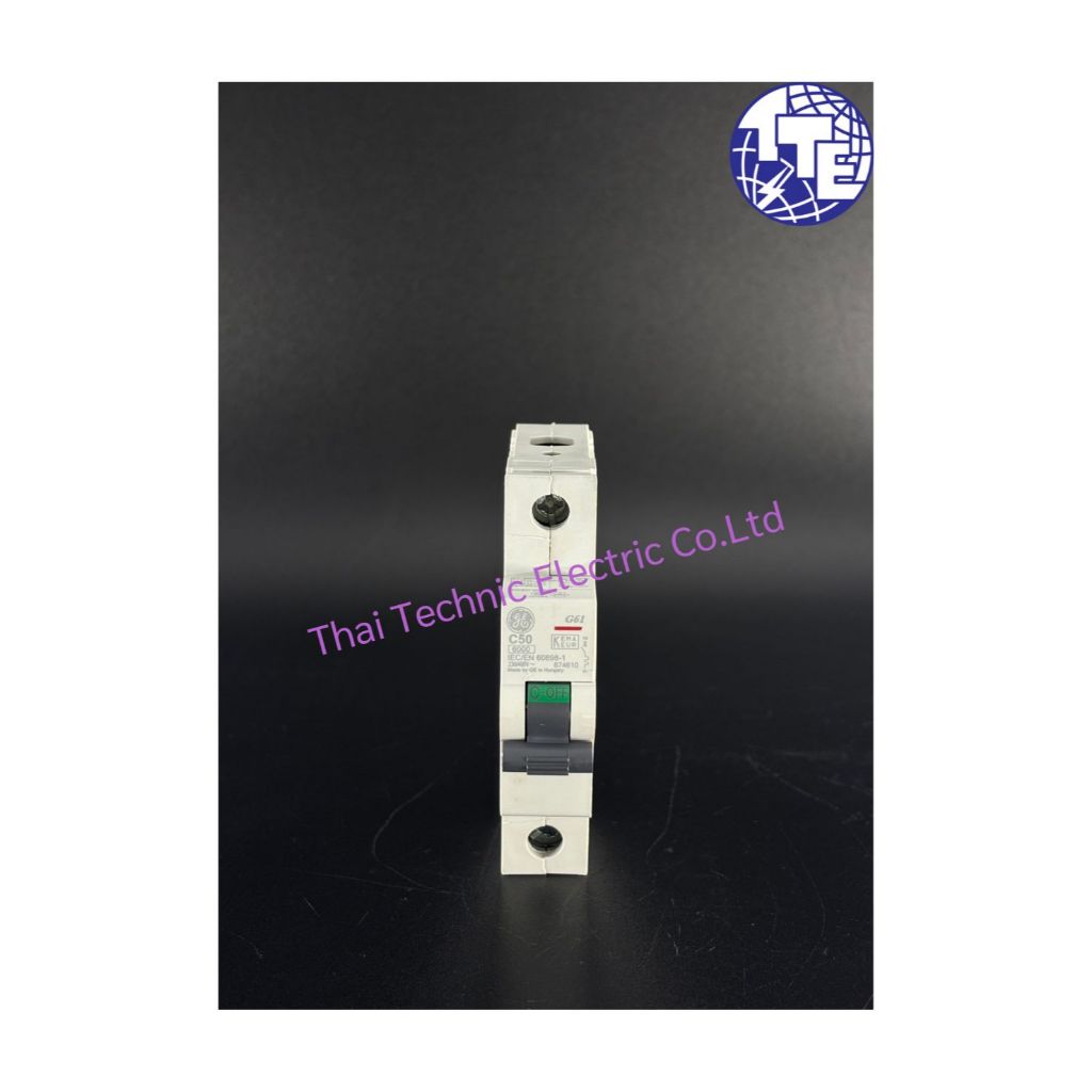 MCB "GE" G61C50 674610 1P 50AMP 6KA